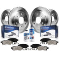 Detroit Axle - Brake Kit for 2005-2019 Nissan Frontier 2009-2012 Suzuki Equator, Brake Rotors Ceramic Brakes Pads Front and Rear